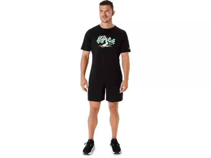 T-SHIRT A MANICHE CORTE ASICS WISE TREE