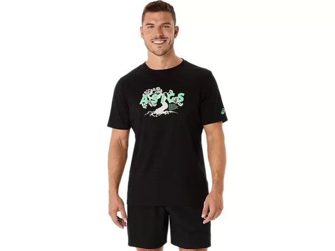 T-SHIRT A MANICHE CORTE ASICS WISE TREE