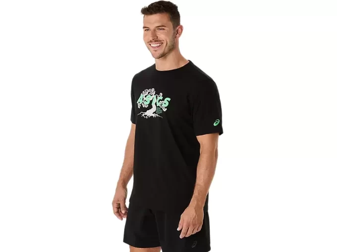 T-SHIRT A MANICHE CORTE ASICS WISE TREE