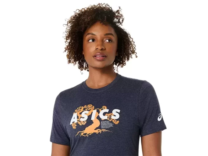 T-SHIRT A MANICHE CORTE ASICS WISE TREE