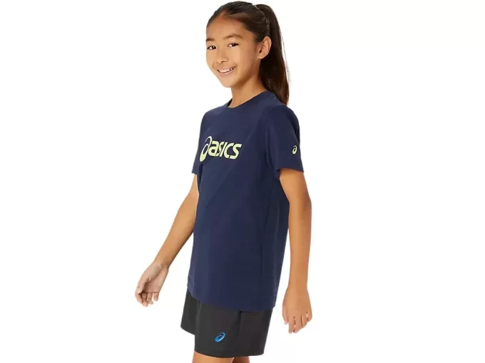 T-SHIRT A MANICHE CORTE CON LOGO ASICS