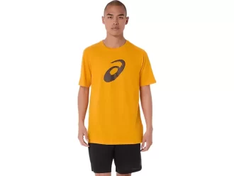 T-shirt a maniche corte con motivo a pennello