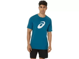 T-shirt a maniche corte con motivo a pennello