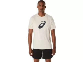 T-shirt a maniche corte con motivo a pennello