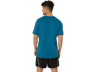 T-shirt a maniche corte con motivo a pennello