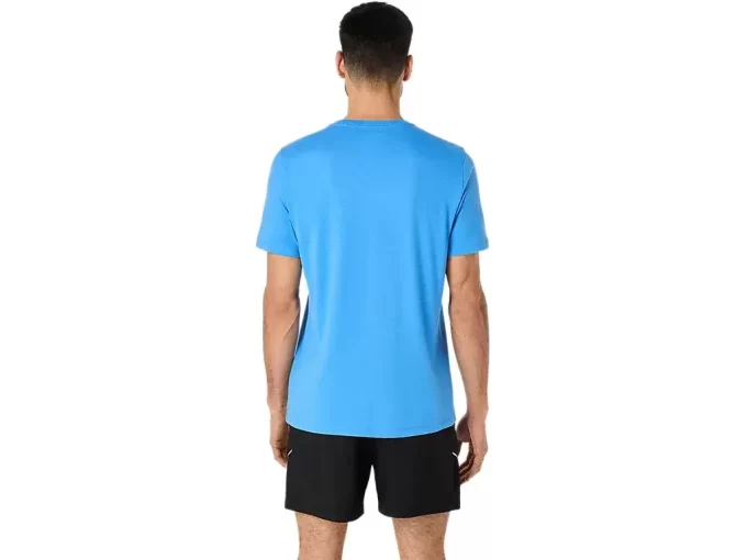 T-shirt a maniche corte con motivo a pennello