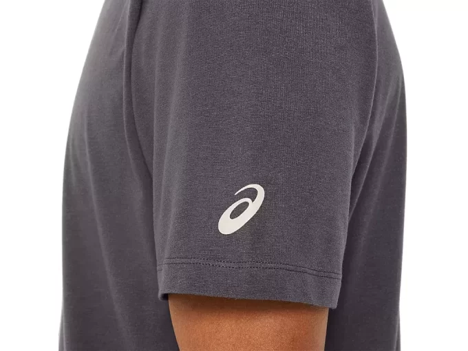 T-shirt a maniche corte con motivo a pennello T-shirt a maniche corte con motivo a pennello