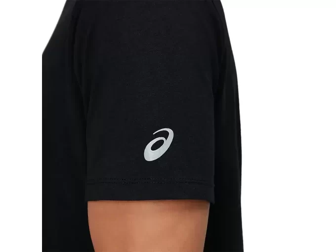 T-shirt a maniche corte con motivo a pennello T-shirt a maniche corte con motivo a pennello