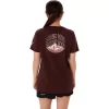 T-SHIRT A MANICHE CORTE CON SCOLLO A V ASICS NATURE DA DONNA