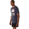 T-SHIRT A MANICHE CORTE RETRO ASICS