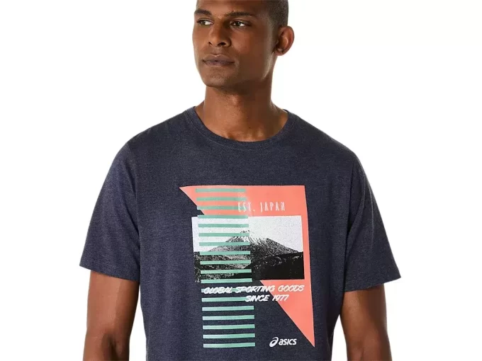 T-SHIRT A MANICHE CORTE RETRO ASICS