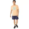 T-SHIRT ASICS CON SLOGAN HIBISCUS