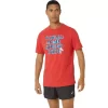 T-SHIRT ASICS CON SLOGAN HIBISCUS