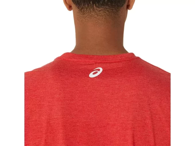 T-SHIRT ASICS CON SLOGAN HIBISCUS