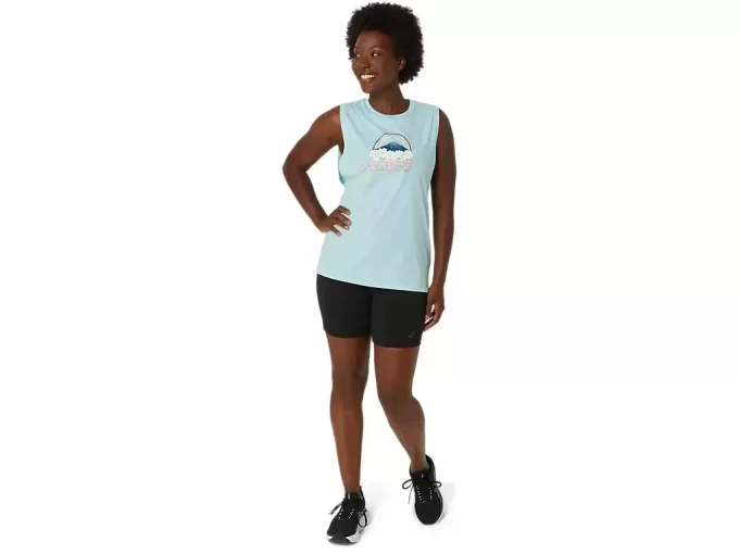 T-SHIRT ASICS YOUR ADVENTURE MUSCLE DA DONNA