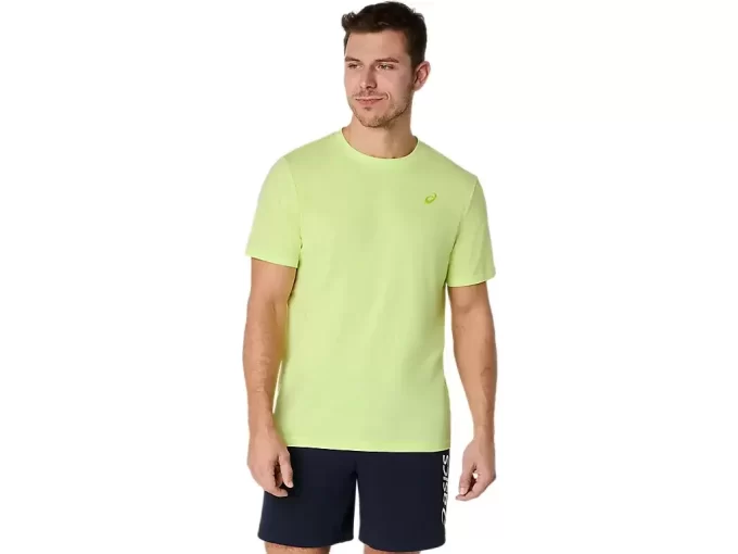 T-shirt con ricamo a spirale Asics