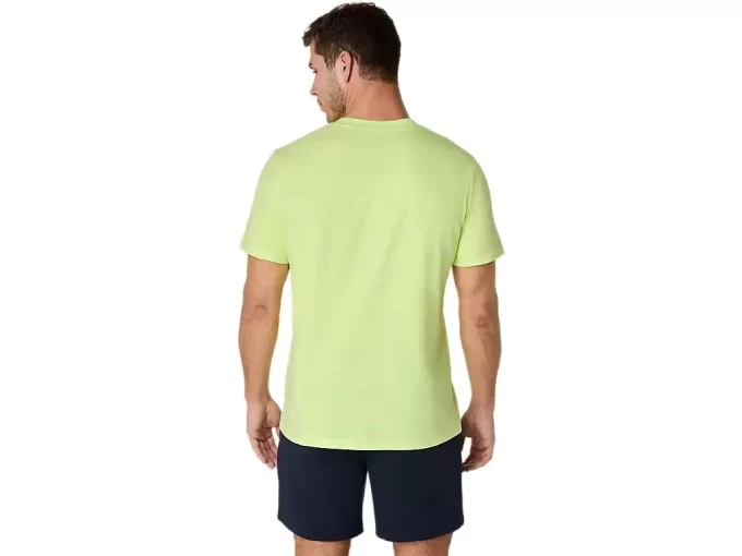 T-shirt con ricamo a spirale Asics