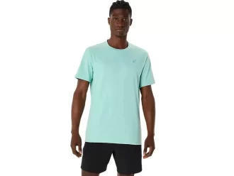 T-shirt con ricamo a spirale Asics