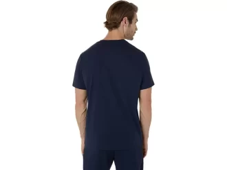 T-shirt con ricamo a spirale Asics