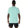 T-shirt con ricamo a spirale Asics