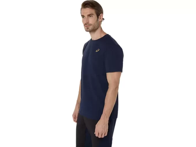 T-shirt con ricamo a spirale Asics T-shirt con ricamo a spirale Asics