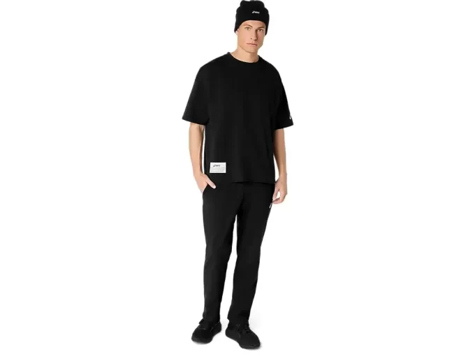 T-shirt con tasca rilassata e pesante