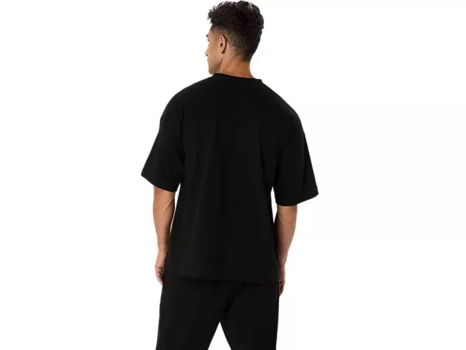 T-shirt con tasca rilassata e pesante