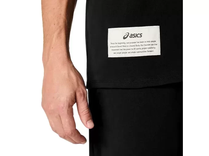 T-shirt con tasca rilassata e pesante