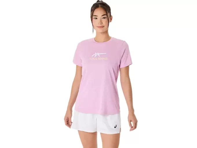 T-SHIRT GRAFICA DA TENNIS DA DONNA