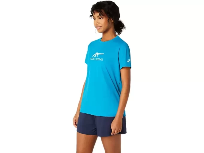 T-SHIRT GRAFICA DA TENNIS DA DONNA