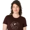 T-SHIRT PEONIE DA DONNA