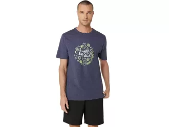 T-SHIRT UNISEX ASICS BRIGHTER DAYS AHEAD A MANICHE CORTE