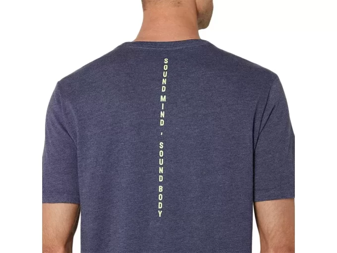 T-SHIRT UNISEX ASICS BRIGHTER DAYS AHEAD A MANICHE CORTE