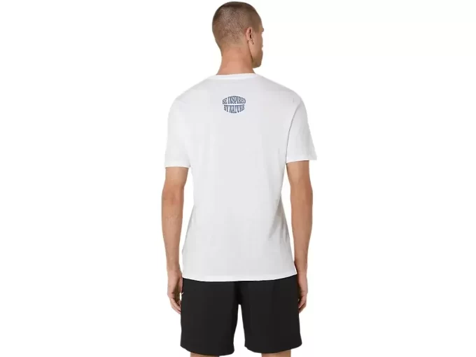 T-SHIRT UNISEX ASICS CELEBRA LA NOSTRA CASA A MANICHE CORTE