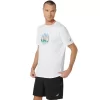 T-SHIRT UNISEX ASICS CELEBRA LA NOSTRA CASA A MANICHE CORTE