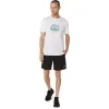 T-SHIRT UNISEX ASICS CELEBRA LA NOSTRA CASA A MANICHE CORTE