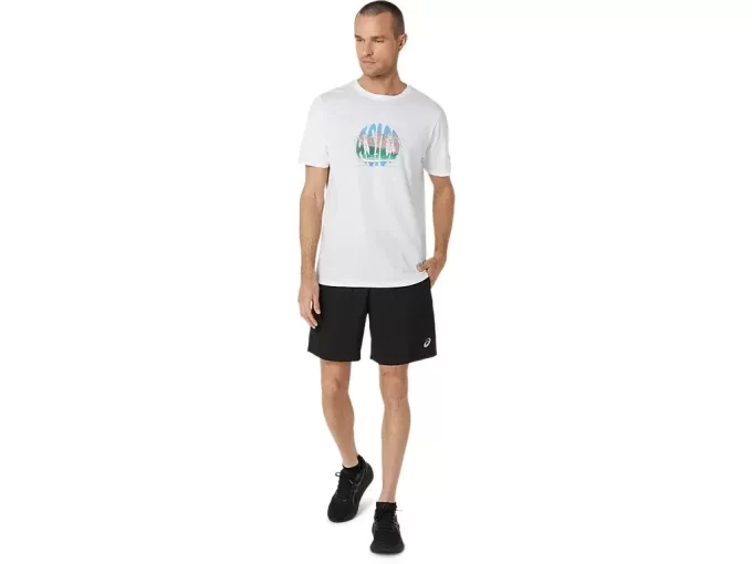 T-SHIRT UNISEX ASICS CELEBRA LA NOSTRA CASA A MANICHE CORTE