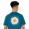 T-SHIRT UNISEX ASICS CON STAMPA A MARGHERITA SUL RETRO