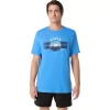 T-SHIRT UNISEX ASICS EST 1977 MOUNTAIN