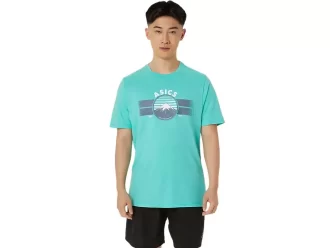 T-SHIRT UNISEX ASICS EST 1977 MOUNTAIN