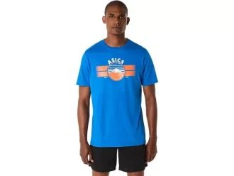 T-SHIRT UNISEX ASICS EST 1977 MOUNTAIN