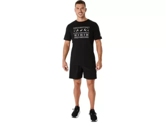 T-SHIRT UNISEX ASICS HOLIDAY A MANICHE CORTE