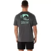 T-SHIRT UNISEX ASICS NATURE A MANICHE CORTE