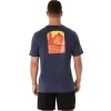 T-SHIRT UNISEX ASICS NATURE A MANICHE CORTE