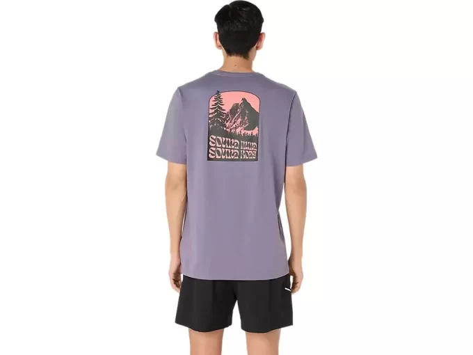 T-SHIRT UNISEX ASICS NATURE A MANICHE CORTE