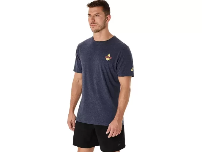 T-SHIRT UNISEX ASICS NATURE A MANICHE CORTE
