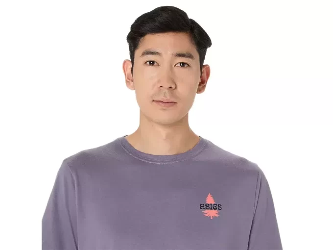 T-SHIRT UNISEX ASICS NATURE A MANICHE CORTE