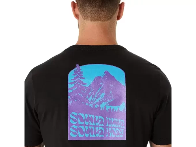 T-SHIRT UNISEX ASICS NATURE A MANICHE CORTE T-SHIRT UNISEX ASICS NATURE A MANICHE CORTE