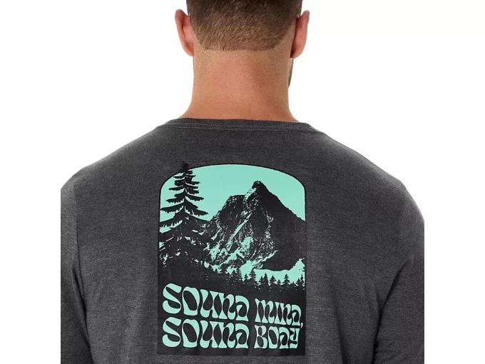 T-SHIRT UNISEX ASICS NATURE A MANICHE CORTE