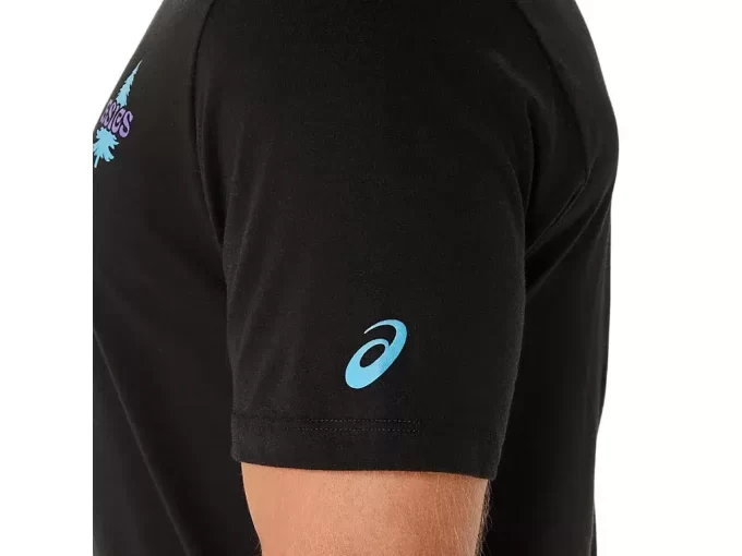 T-SHIRT UNISEX ASICS NATURE A MANICHE CORTE T-SHIRT UNISEX ASICS NATURE A MANICHE CORTE